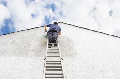Peinture extérieure à Berzieux — façades et ravalement